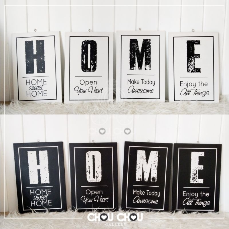 chouchou - Walldecor HOME Pajangan Dinding [1set]