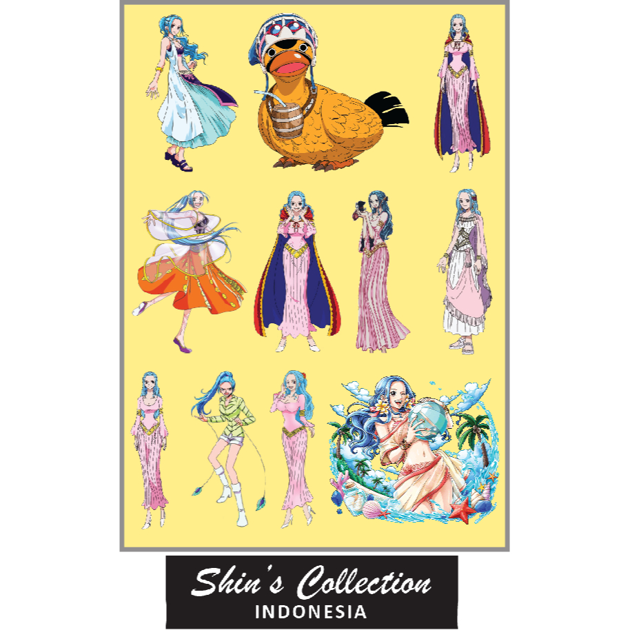 

Sticker stiker murah antiair transparan Vivi solo 1 pc