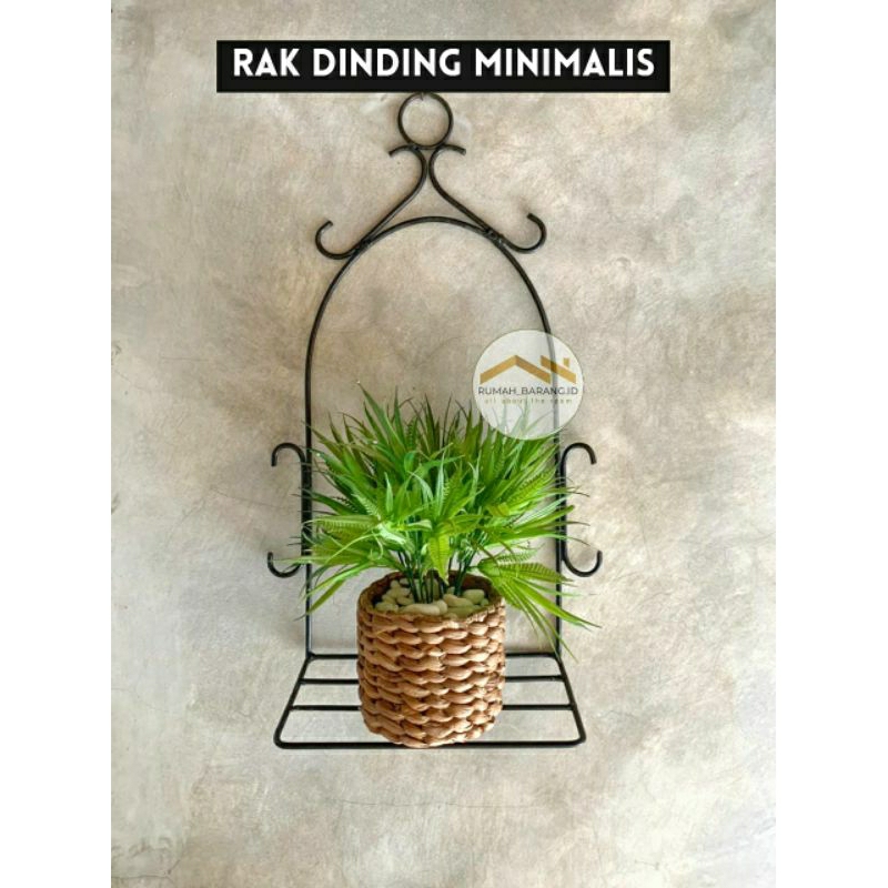 RAK DINDING MINIMALIS / RAK POT DINDING / RAK BUNGA ANGGREK