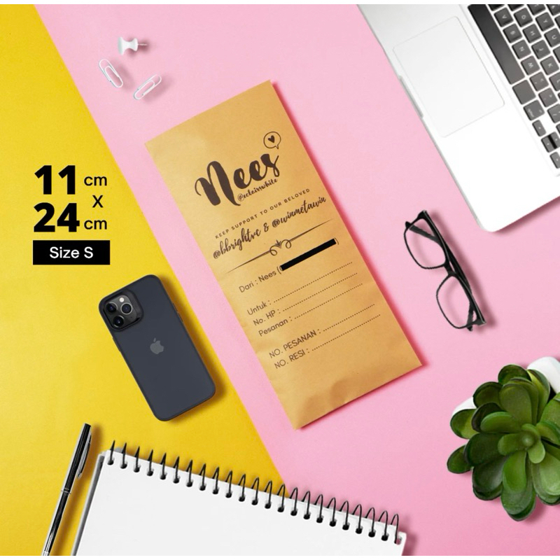 

Amplop Packing Amplop Undangan Size S = 11 x 24 cm ( Bisa Request Desain dan kata)