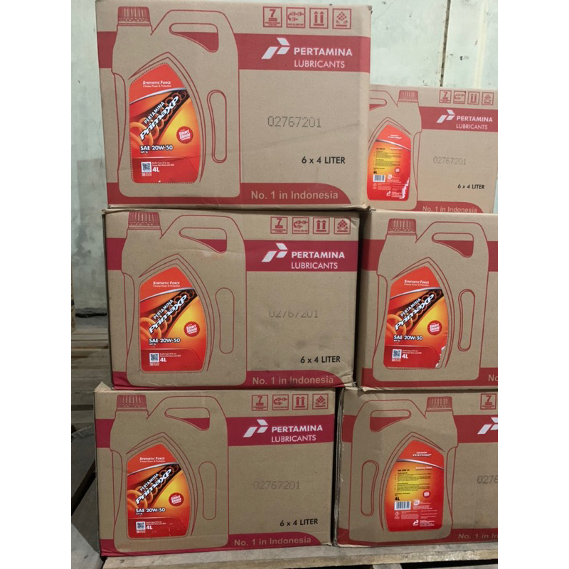 oli mesin mobil prima XP 4 liter isi 6 botol