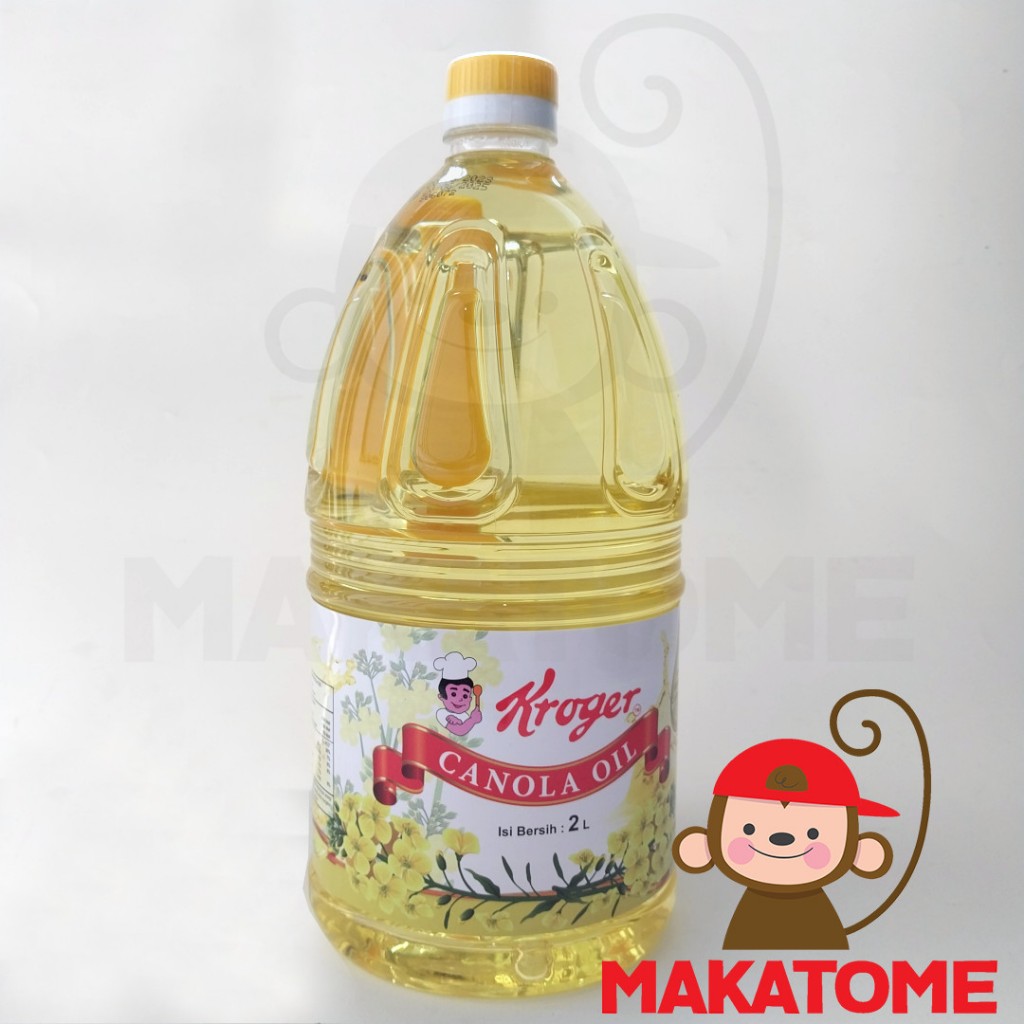 

Kroger Canola Oil 2lt Pure minyak kanola 100% original 2L 2 Liter
