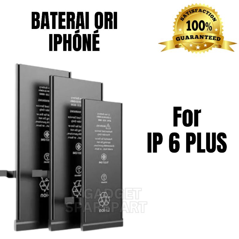 BATERAI IPHONE 6 PLUS ORIGINAL OEM QUALITY BATERAI IPHONE 6+