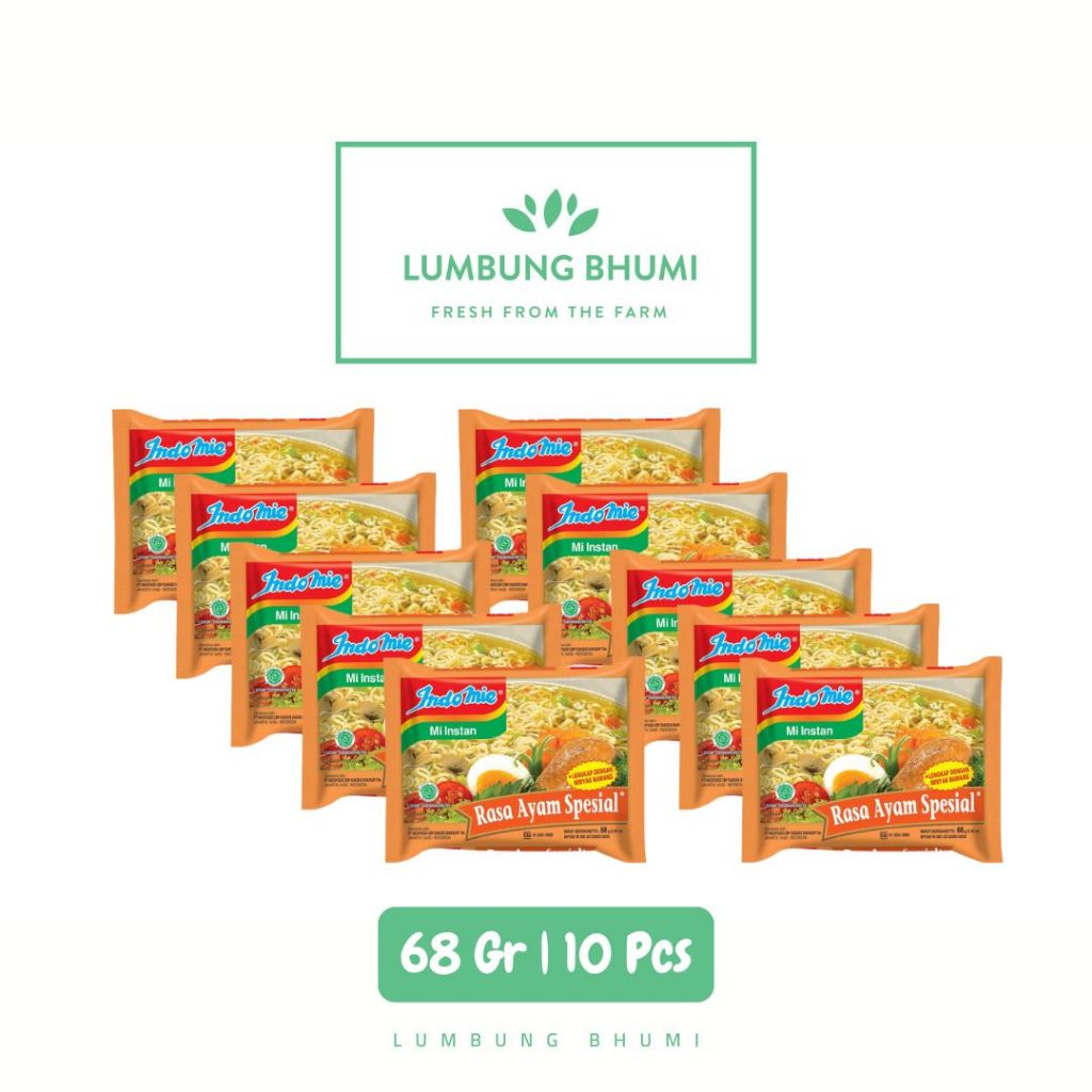 

INDOMIE Mi Ayam Spesial 68 Gr Grosir 1 Pcs - Lumbung Bhumi