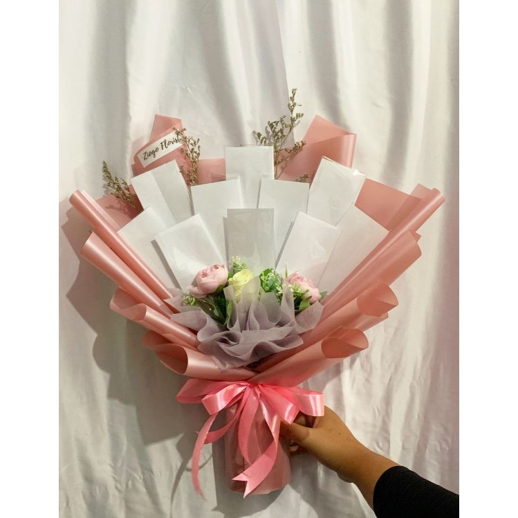 [Ready] Buket Uang Kosong | Money Bouquet | 15 - 30 Slot Bebas Pilih Warna & Desain