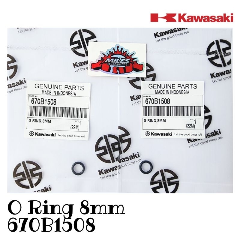 ORing Seal O Ring 8mm Kawasaki [670B1508]