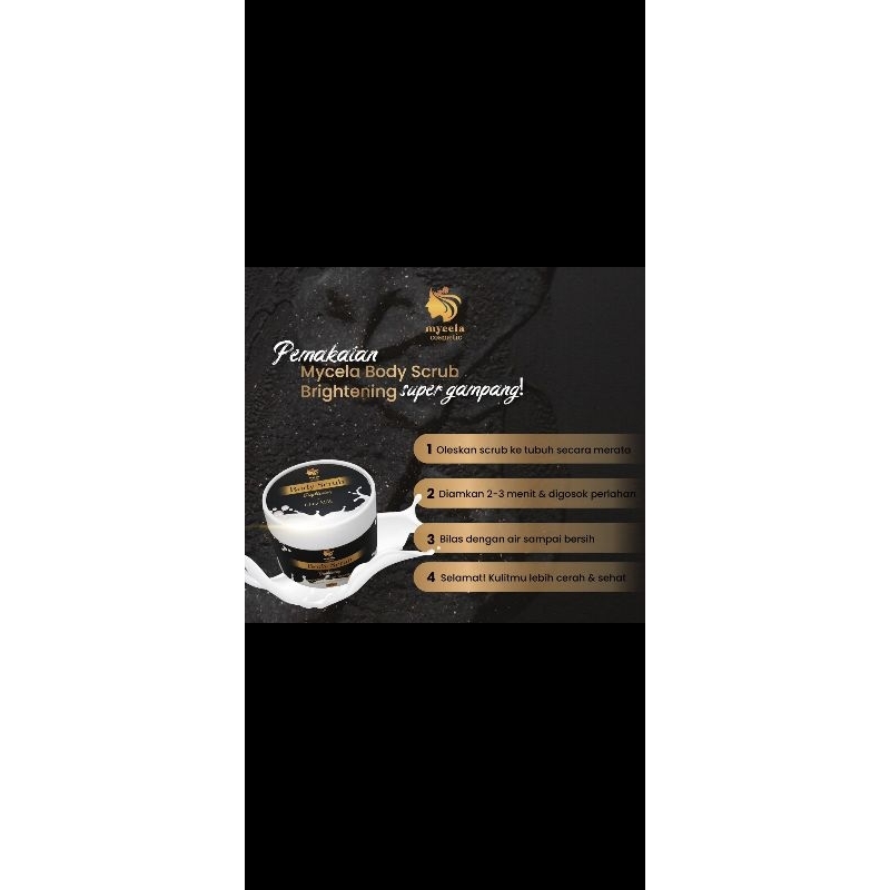 body scrub mycela