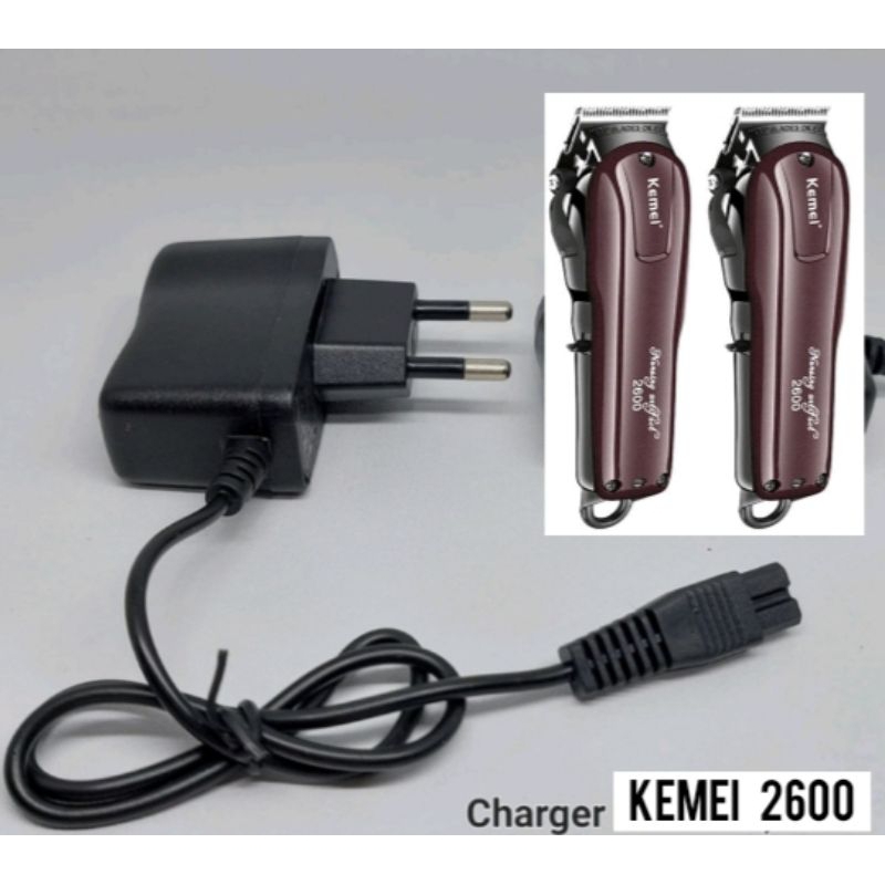CLIPPER kemei 2600 charger untuk clipper kemei 2600