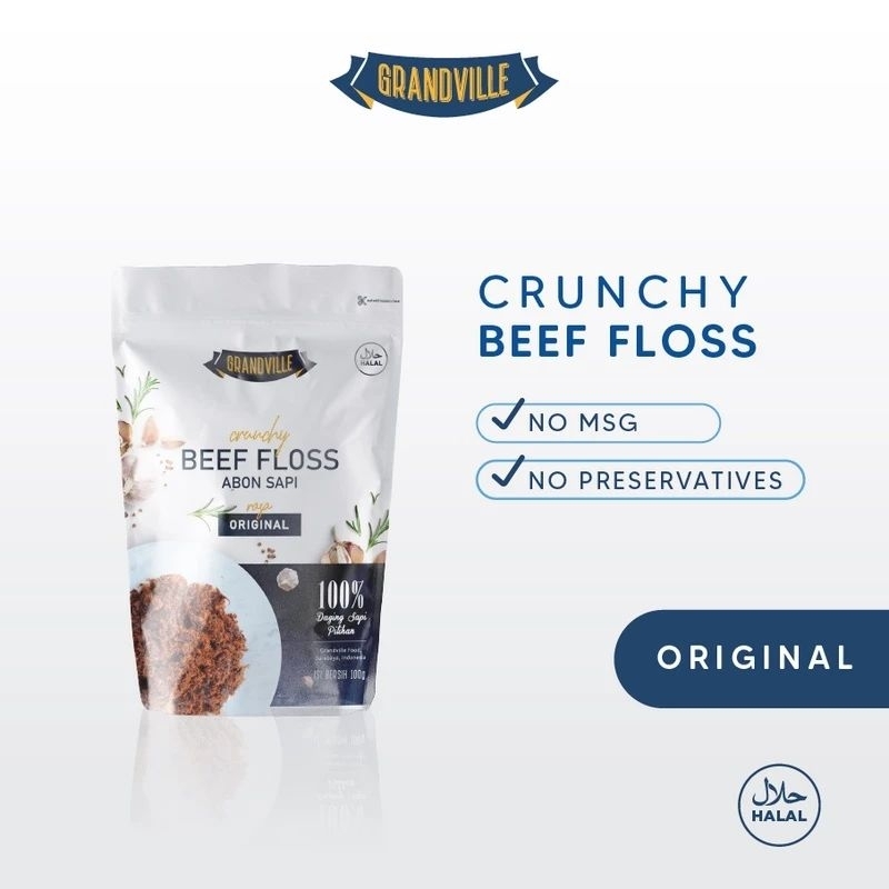 

Grandville Crunchy Beef Floss (Abon Sapi)