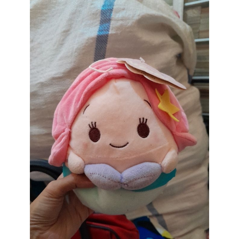 Boneka ufufy ariel new tag