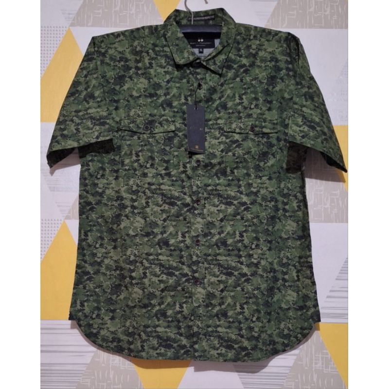 Kemeja Pria Salt n Pepper Original size XL (Ld 114cm)