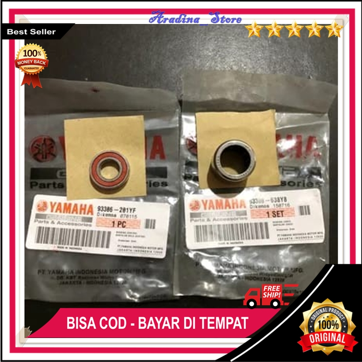 Bearing Mio Sporty Bearing Lahar Bambu Set CVT Pully Yamaha Mio 6901 Original Sparepart Motor ORI Mu