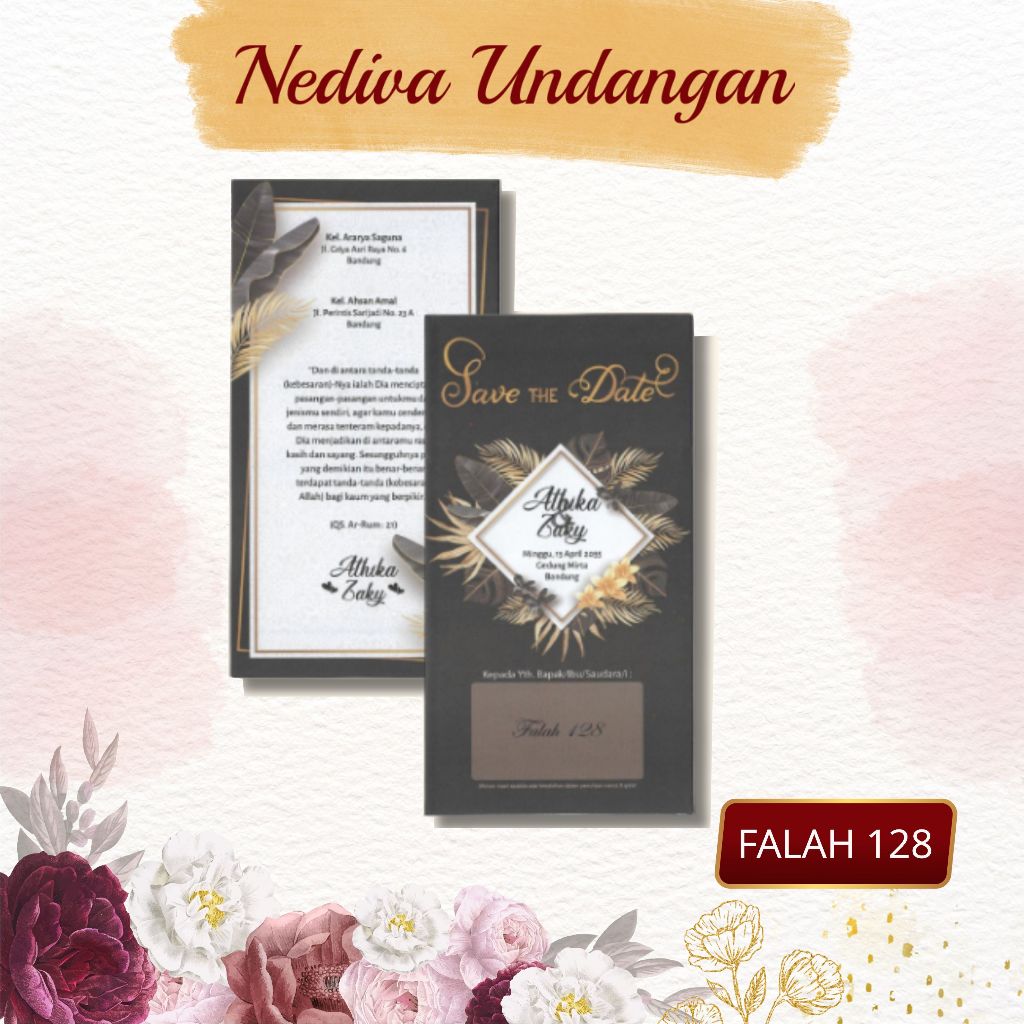 Blangko Undangan Falah 128 Harga Murah