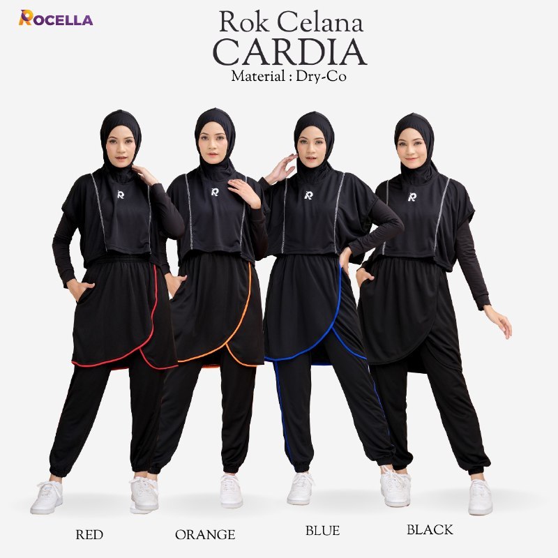 Rocella Rok Celana Cardia. Rok Celana Muslimah. Celana Olahraga Wanita. Training Wanita. Celana Olahraga Wanita Jumbo
