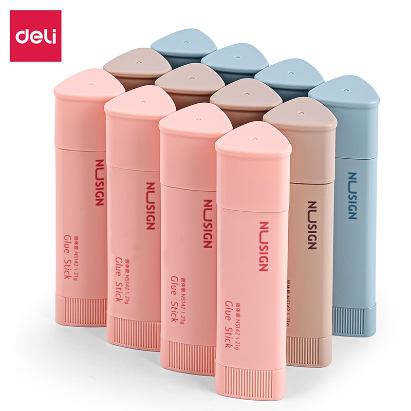 

(Perpcs) Glue Stick / Lem stik / Lem Kertas Kuat Nusign 21g DELI NS142