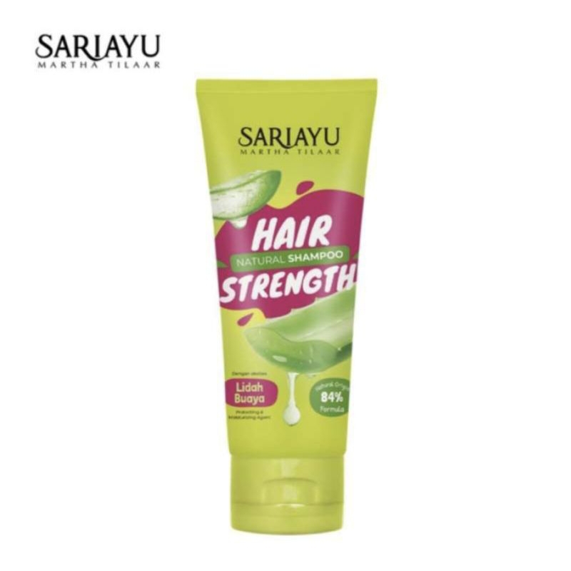 Sariayu shampo lidah buaya hair natural shampo strength shampo merang anti dandruff