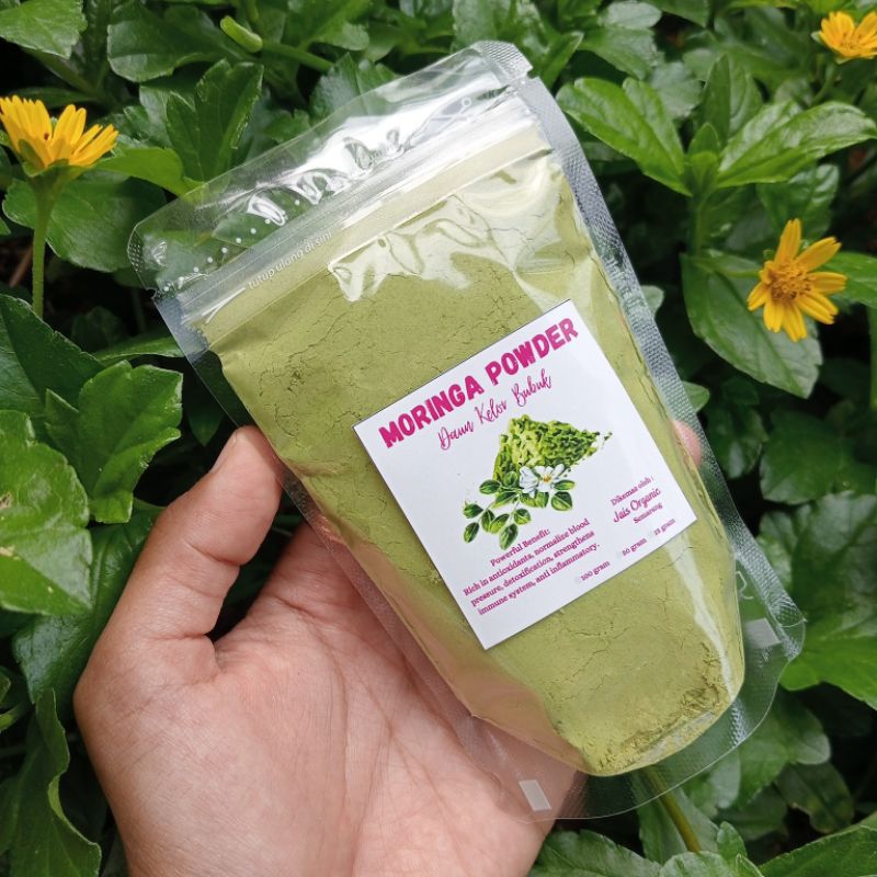 

BUBUK DAUN KELOR / MORINGA POWDER