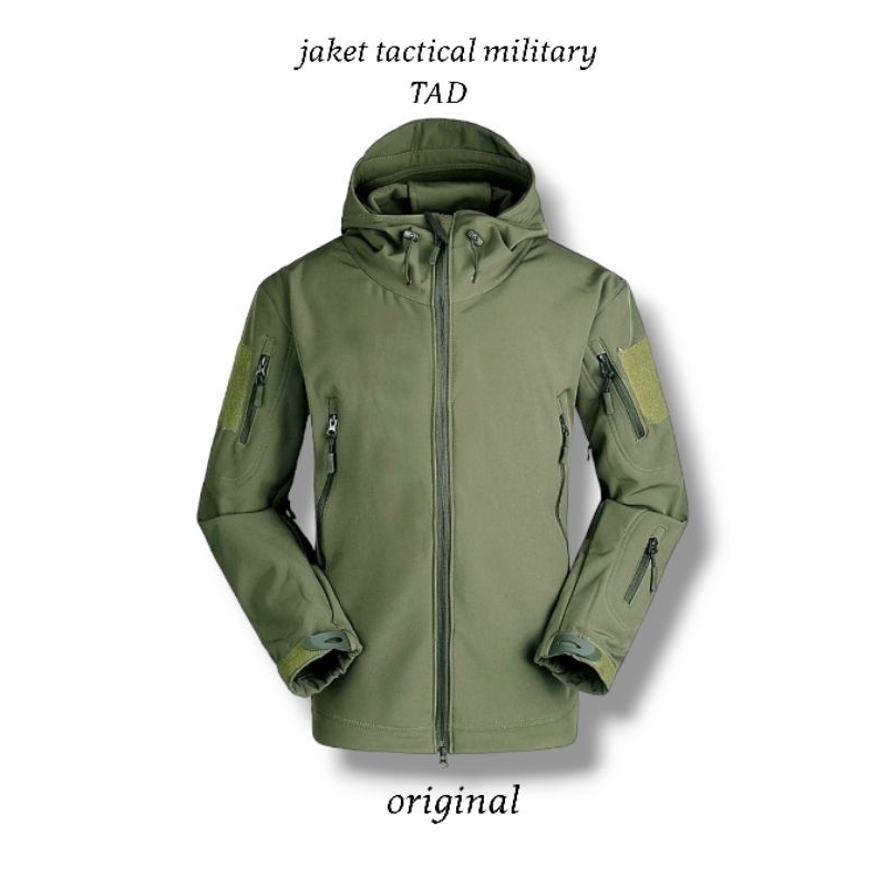 Jaket TAD Tactical / Jaket TAD / TAD Taslan / Jaket TAD Army Pria