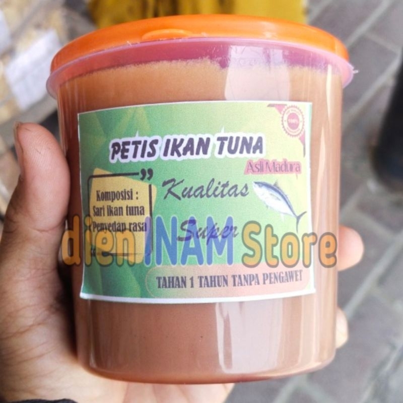 

Petis ikan tuna asli Madura kemasan toples 550 gram