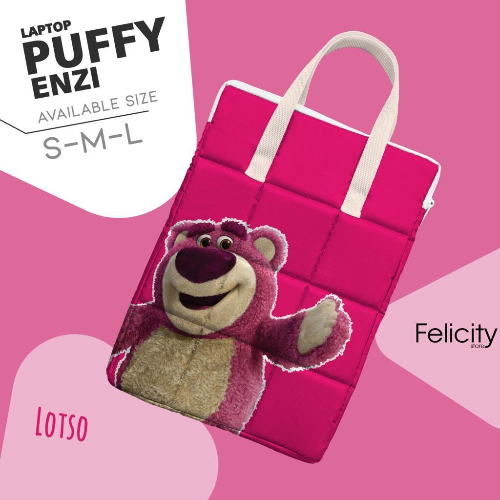 MNK  l PUFFY LAPTOP SLEEVE | PUFFY LAPTOP | PUFFY BAG | POUCH LAPTOP | PUFFY HANDLEZIP Manukashop