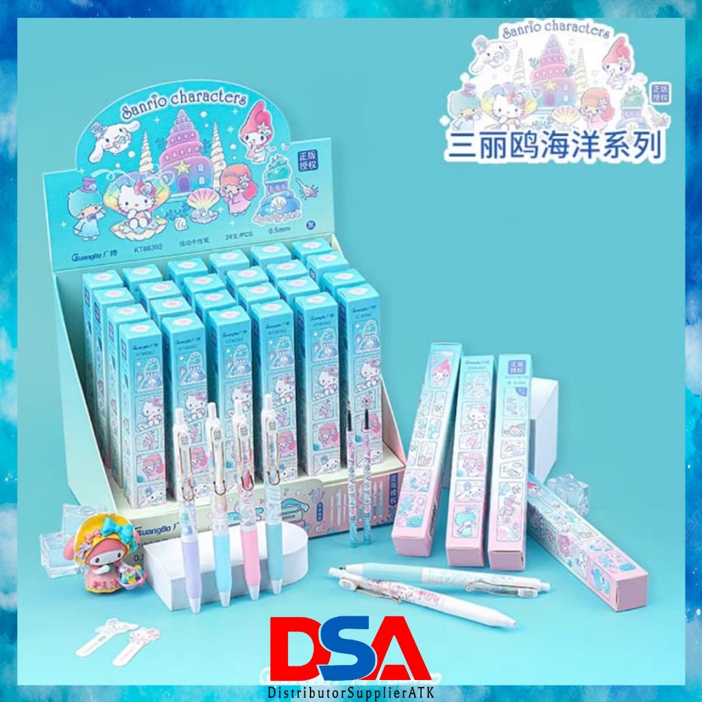 

PULPEN BLIND BOX BB OCEAN SANRIO/ PULPEN SURPRISE RANDOM/ PEN GEL ISI RANDOM SANRIO
