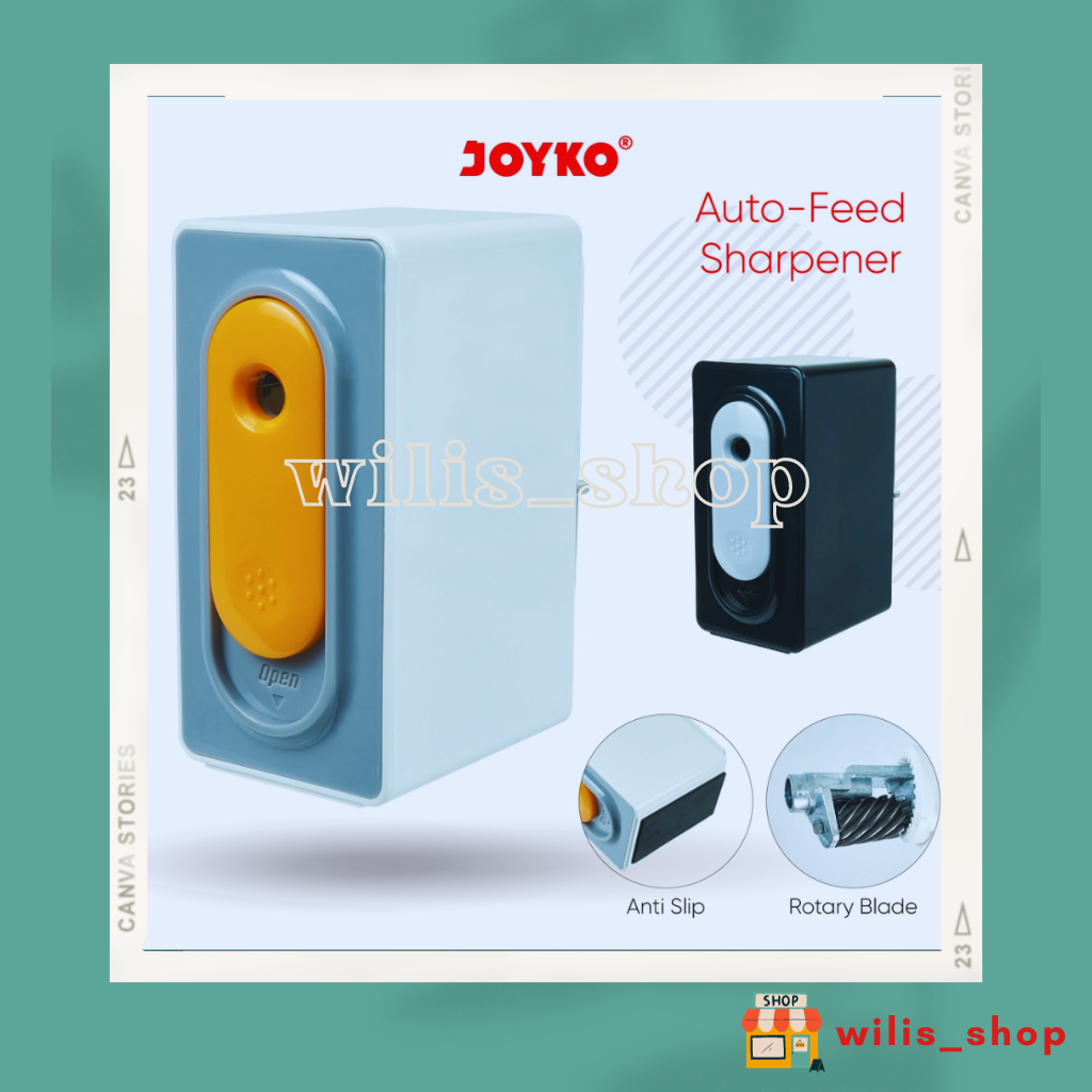 

Joyko Pencil Sharpener A-157 | Joyko Serutan Rautan Pensil