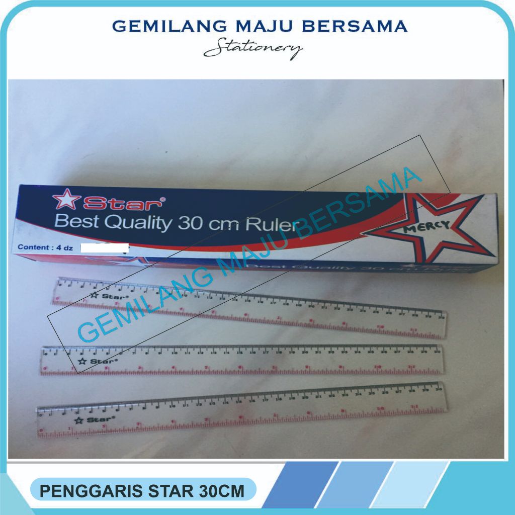 

Penggaris Star 30 CM