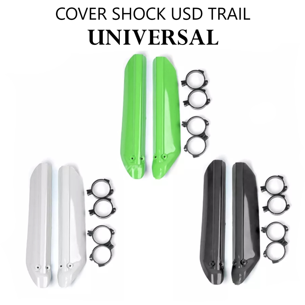 Tutup Cover Shock USD Depan TRAIL UNIVERSAL KLX Dtracker CRF KX YZ KTM RM