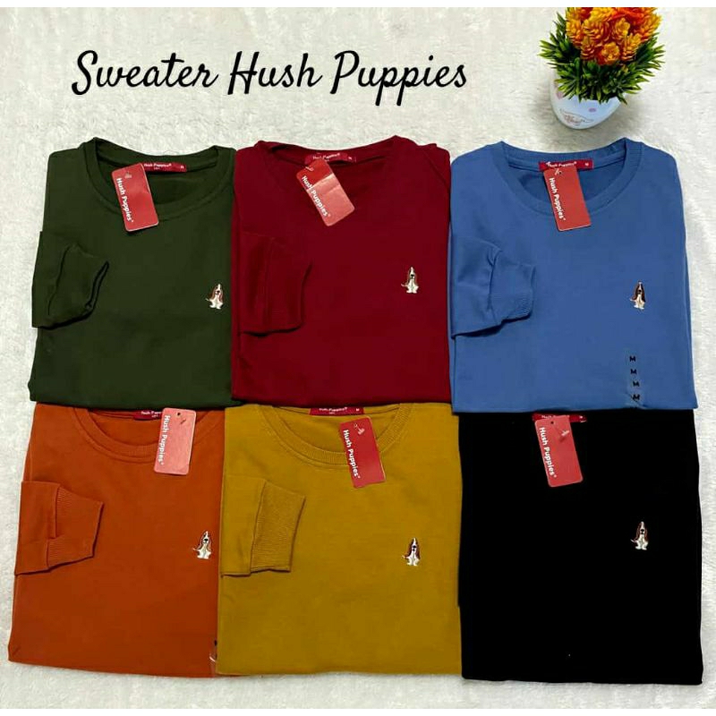 sweater hush puppies