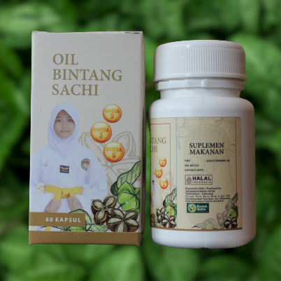 SUPLEMEN OIL BINTANG SACHI | 60 KAPSUL