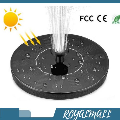 Air Mancur Kolam Tenaga Surya Solar Water Fountain / Pompa Air Mancur Pancuran Kolam Ikan Koi Renang