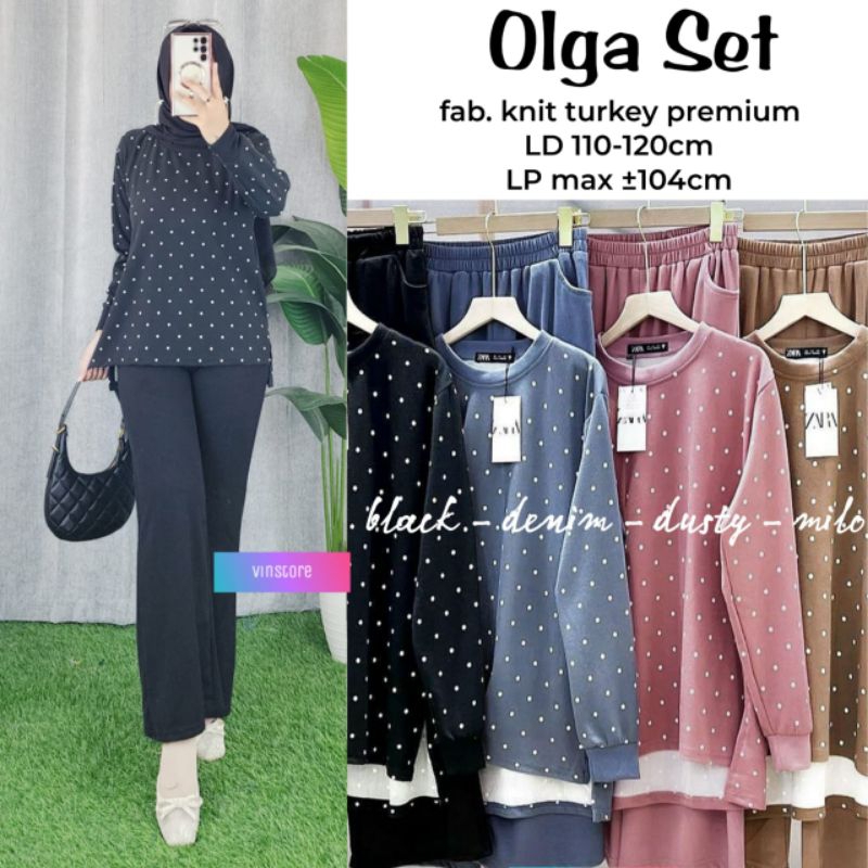 SETELAN WANITA OLGA SET VINSTORE