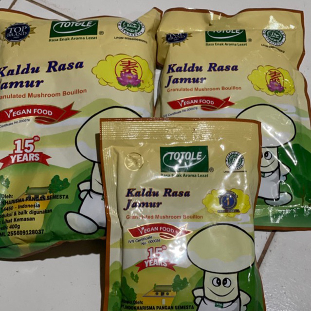 

KALDU RASA JAMUR TOTOLE 400gr/200gr/80gr