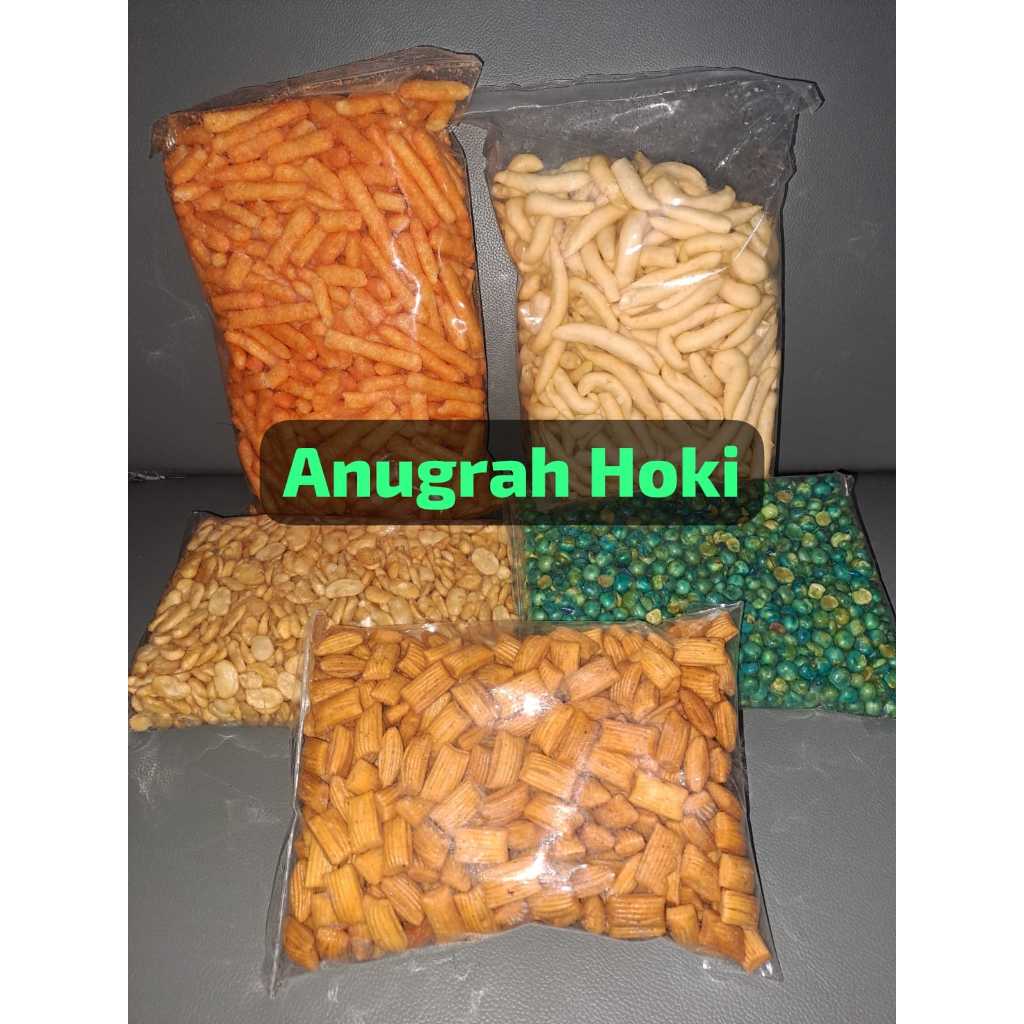 

Snack Stick Balado | Kacang Koro | Pang-Pang | Kacang Polong | Telur Gabus Vegetarian