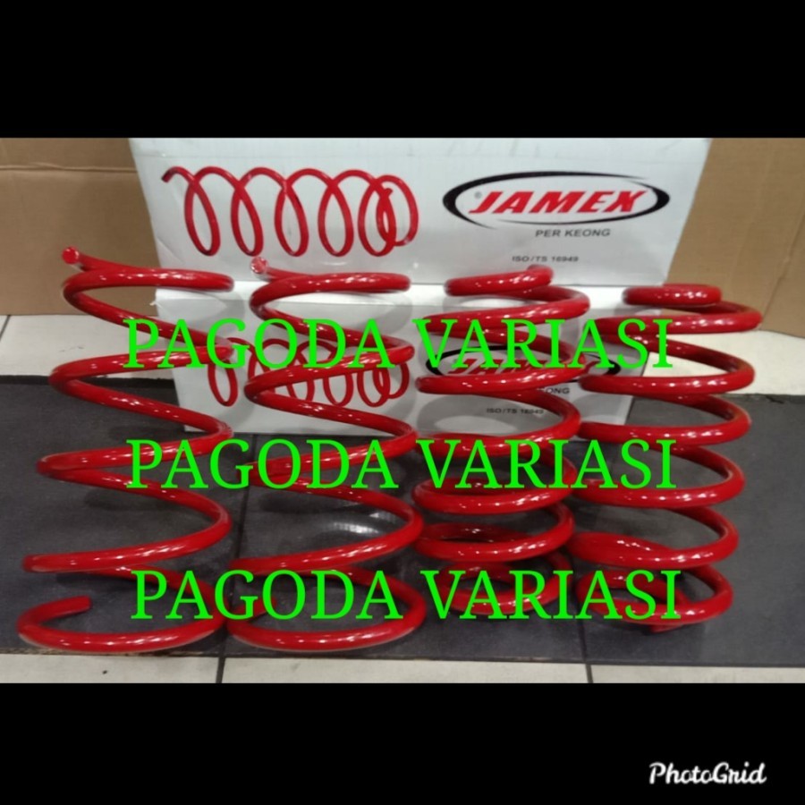 PAKET PER KEONG JAMEX EMPUK AVANZA / XENIA LAMA 2004-2011 DPN-BLK 4PCS ORIGINAL