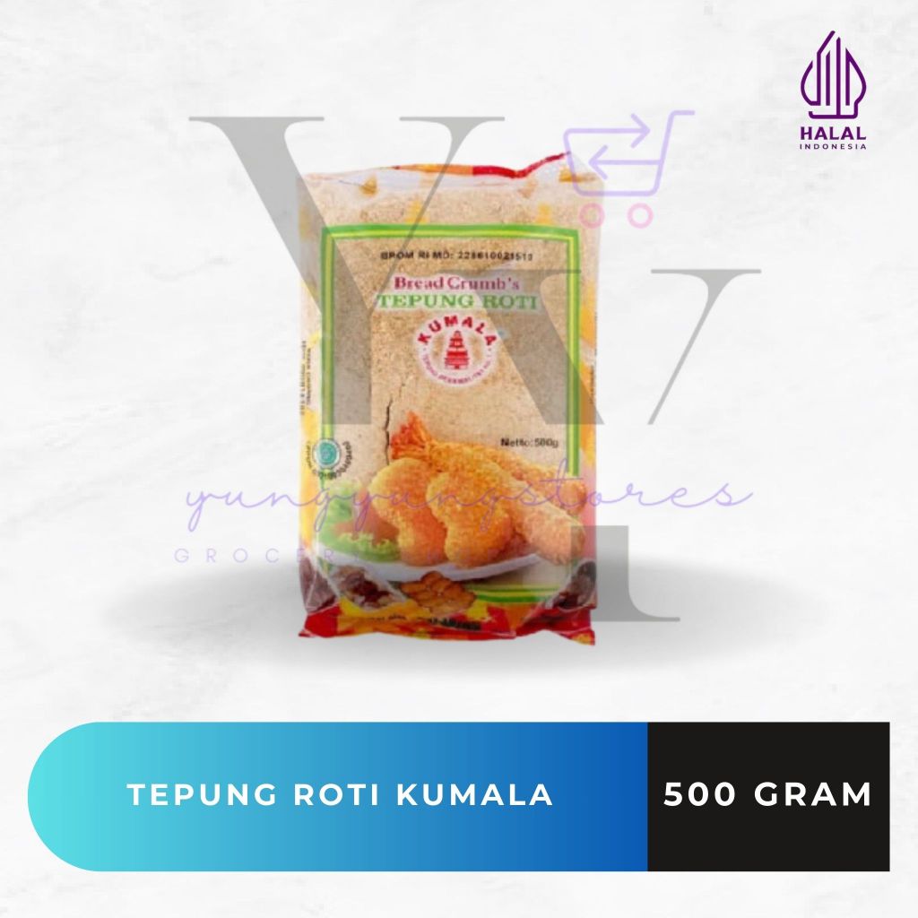 

Tepung Roti / Panir / Bread Crumb Kumala 500 gram