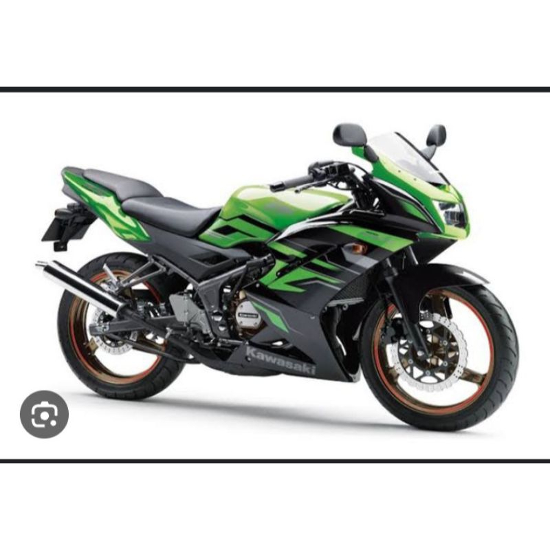 as bottom shock depan ninja rr new original kawasaki