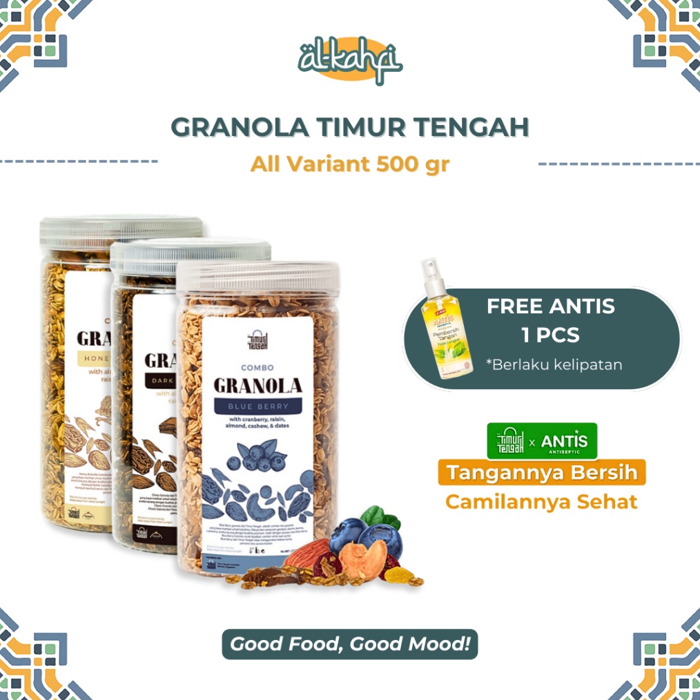 

12.12 HARGA GROSIR Granola Timur Tengah 500gr Almond Mete | Sereal Oatmeal Diet Sehat serbuuu !