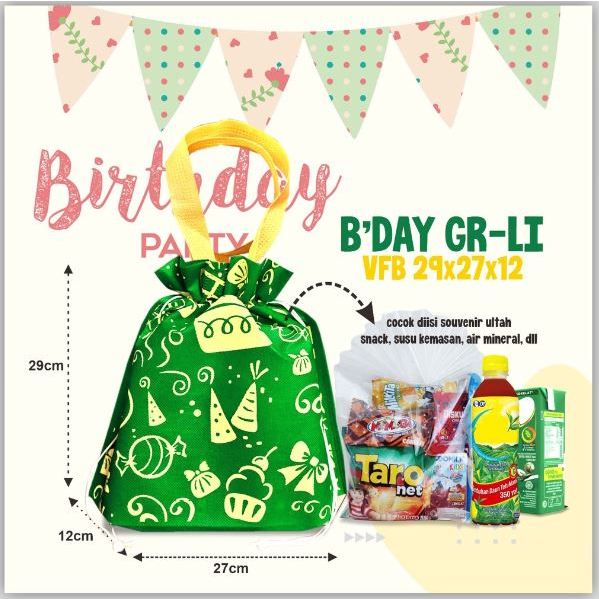 

ALTHEA Goodie Bag Ulang Tahun | Tas Ulang Tahun TAS SERUT BIRTHDAY | TAS BIRTHDAY ANAK | Goodie Bag Ulang Tahun UK 27x29x12