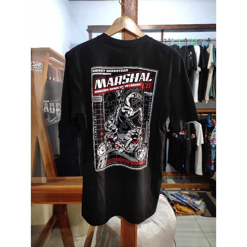kaos anniversary 17 tahun cb marshal