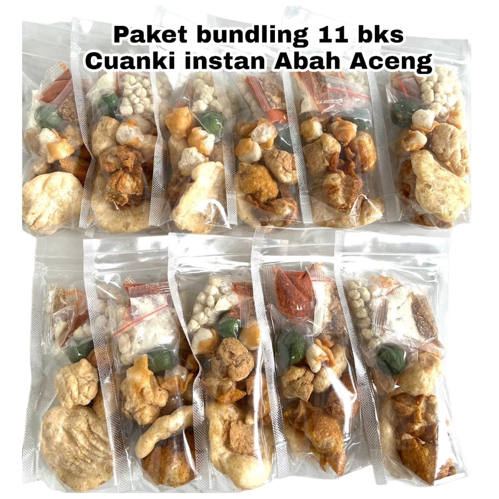 

✨12.12✨ COD Cuanki Instan Abah Aceng isi 11 bks buruan