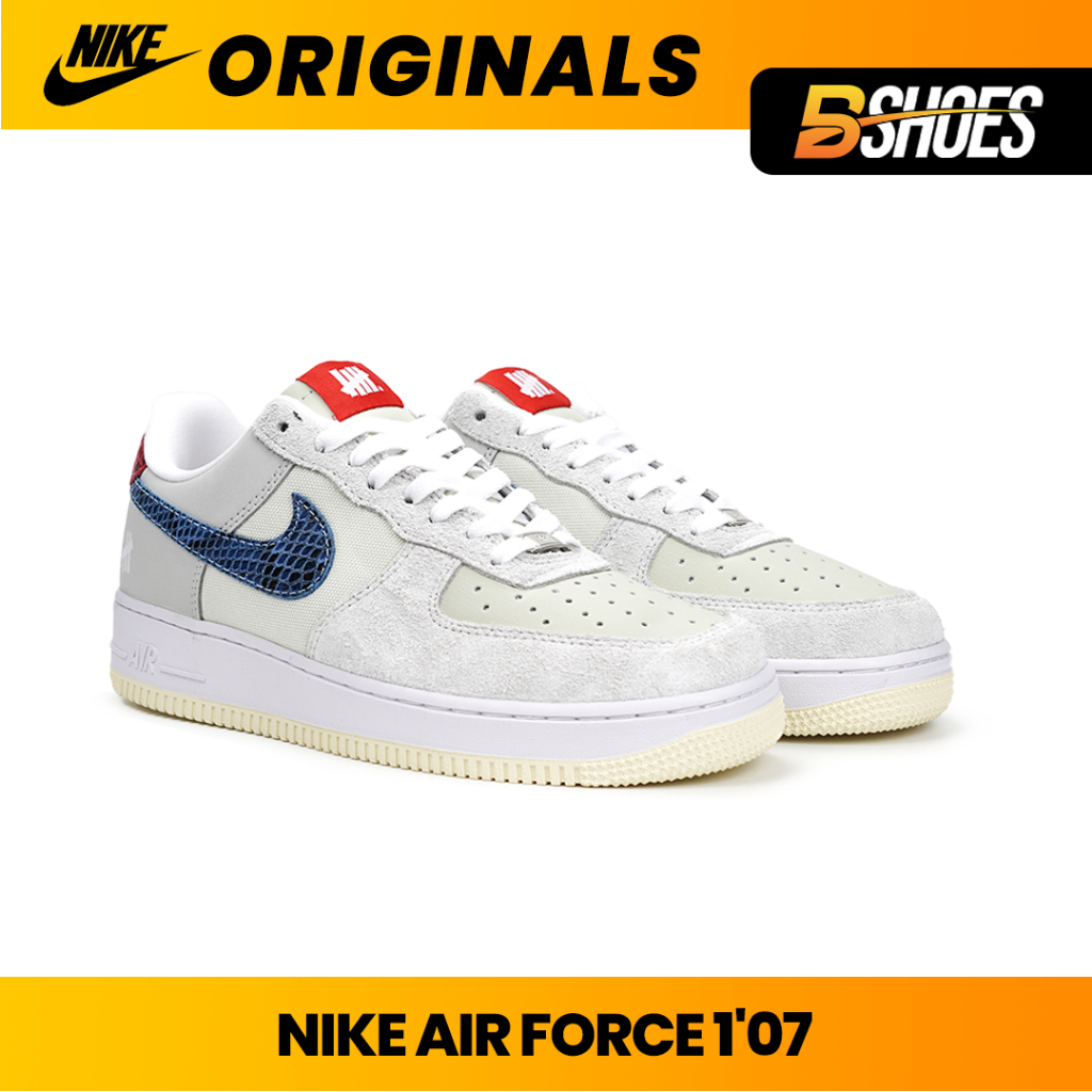 Nike Air Force 1 Low SP Undefeated 5 On It Grey Sepatu Sneaker Sepatu Nike Air Force 1 Nike Air Forc