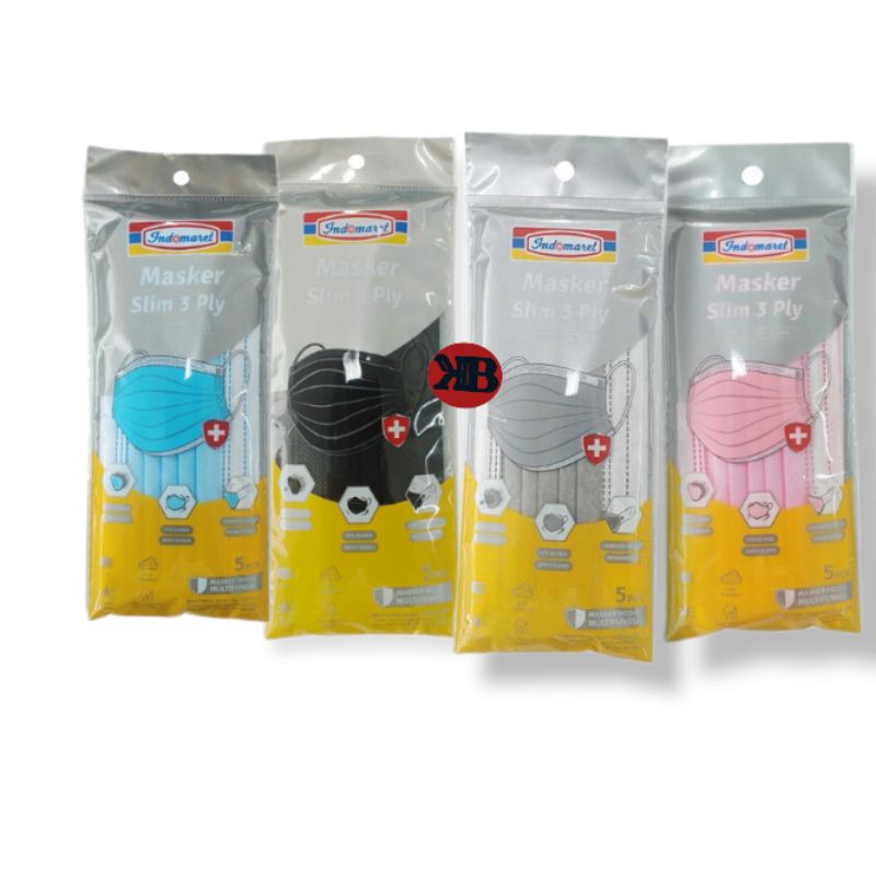 MASKER SLIM indomaret isi 5 pcs