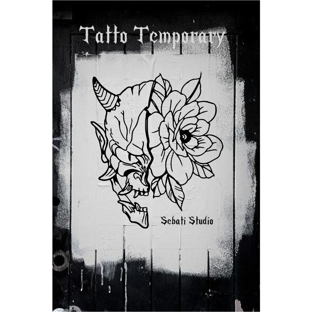PART 5 Japan Theme Tattoo Temporary | Tato Temporer Tema Jepang  Sebati Studio