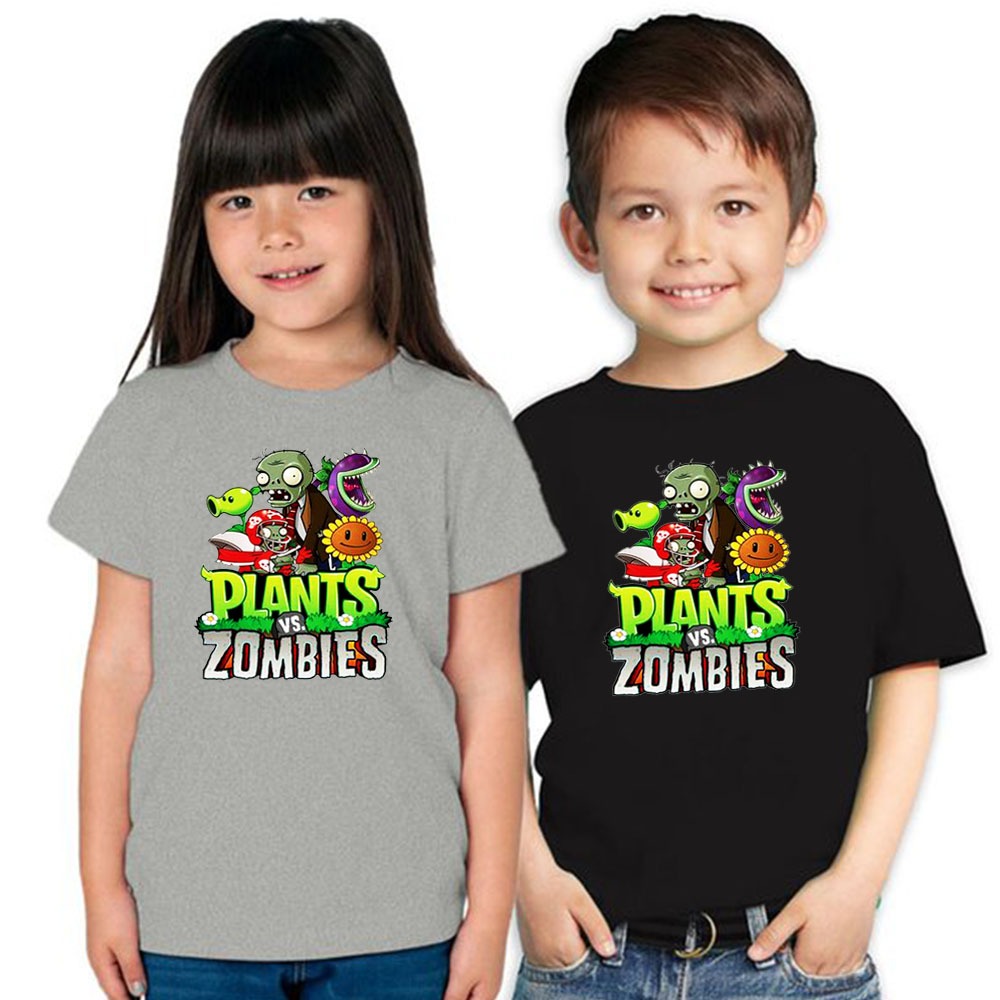 Kaos Unisex Anak Plants VS Zombies A2