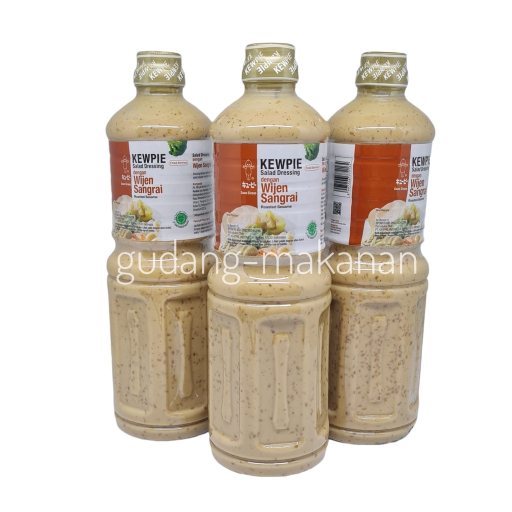 

12.12 BIG SALE FASION Kewpie Salad Dressing Roasted Sesame 1 Liter murah