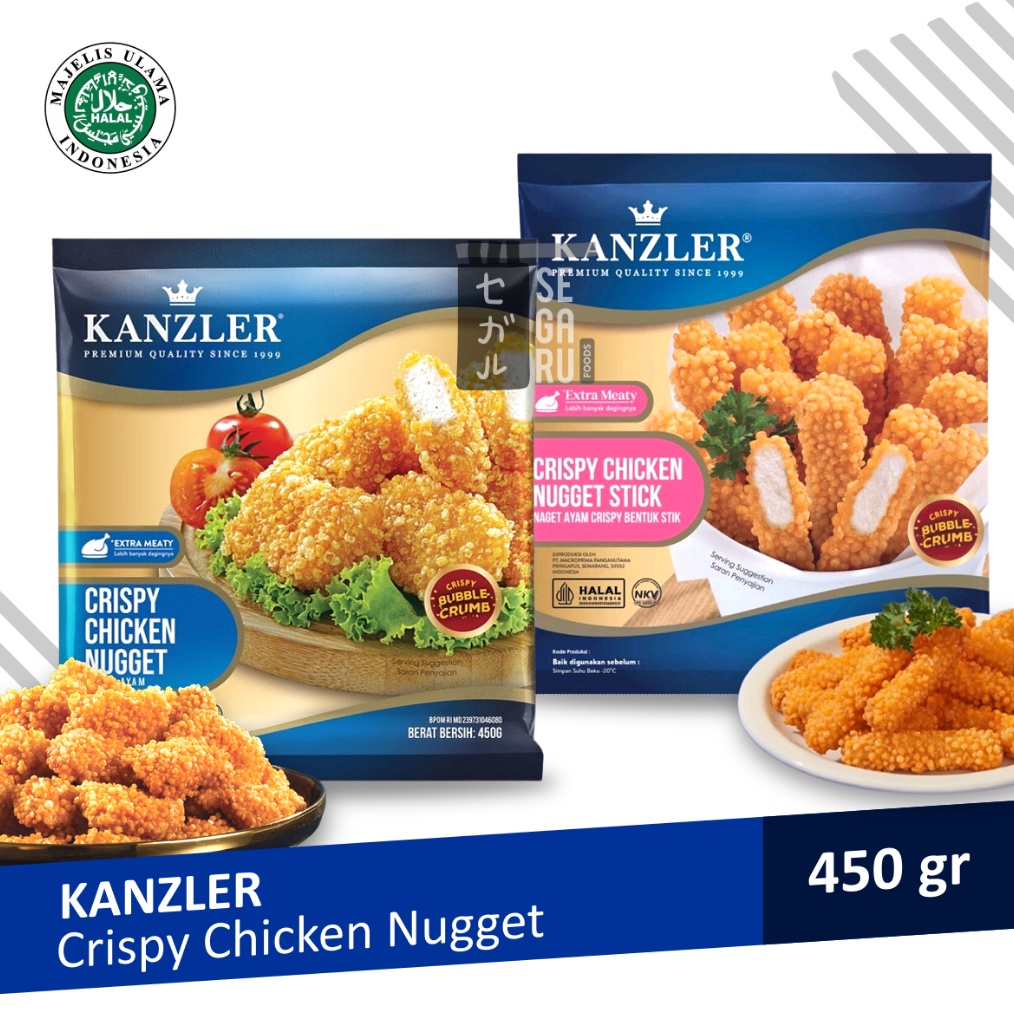 

MALL KANZLER Crispy Chicken Nugget Ayam 450gr !!