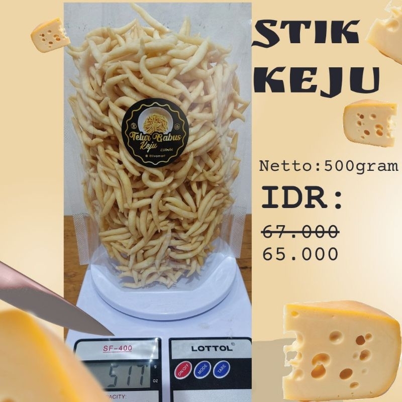 

(stik keju) telur gabus keju 500gr (1/2kg)