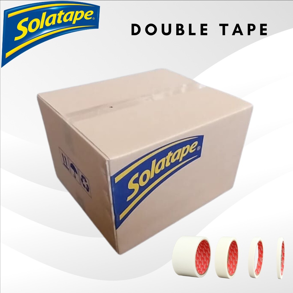 

1 DUS | Double Tape Kertas | Double Tip | Panjang 8meter | Khusus Grab-Gojek