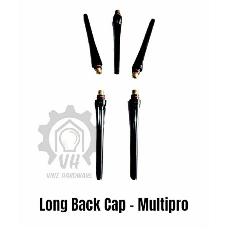 LONG BACK CAP FOR TIG TORCH - MULTIPRO